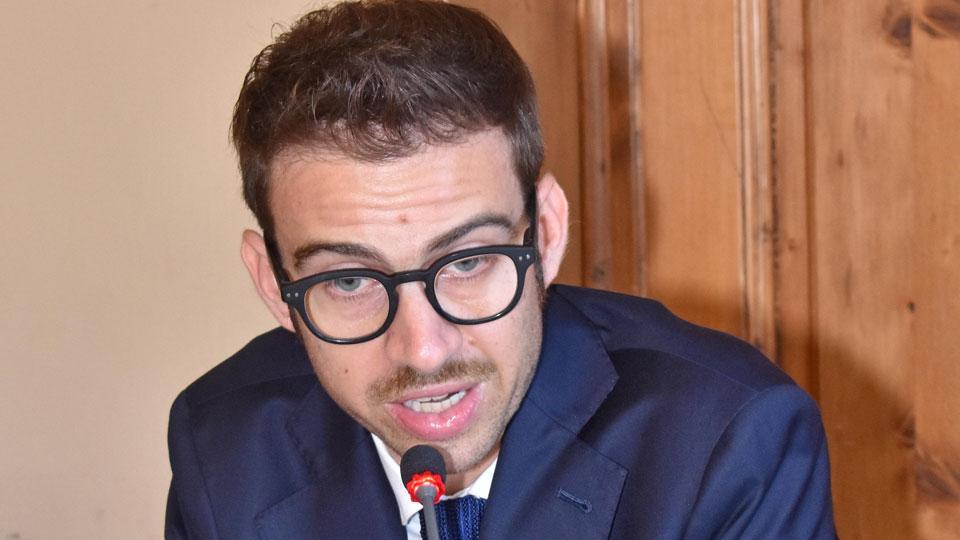 Il sindaco di Agliana Luca Benesperi (foto gori)