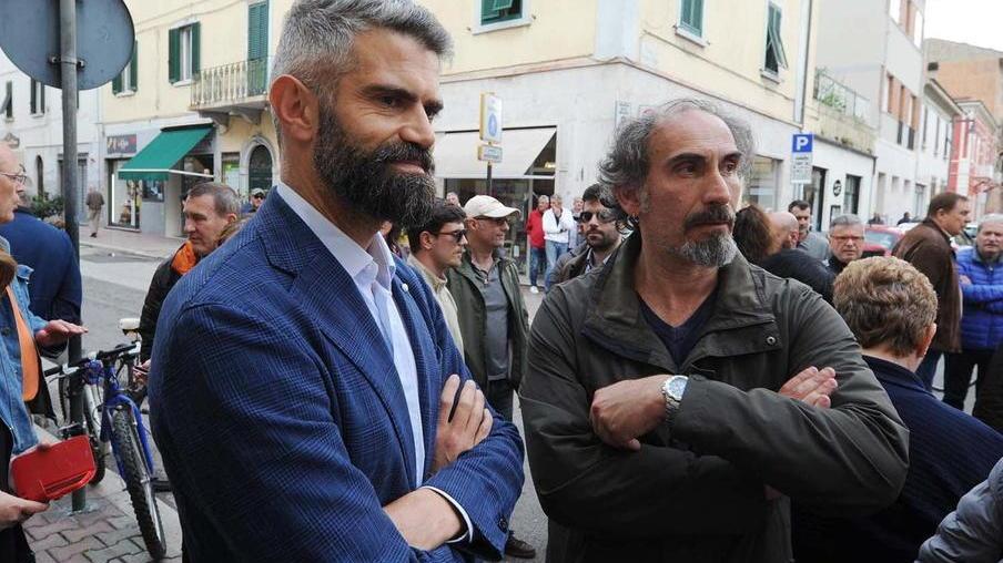 Dall’alto il sindaco Ferrari col vice Parodi