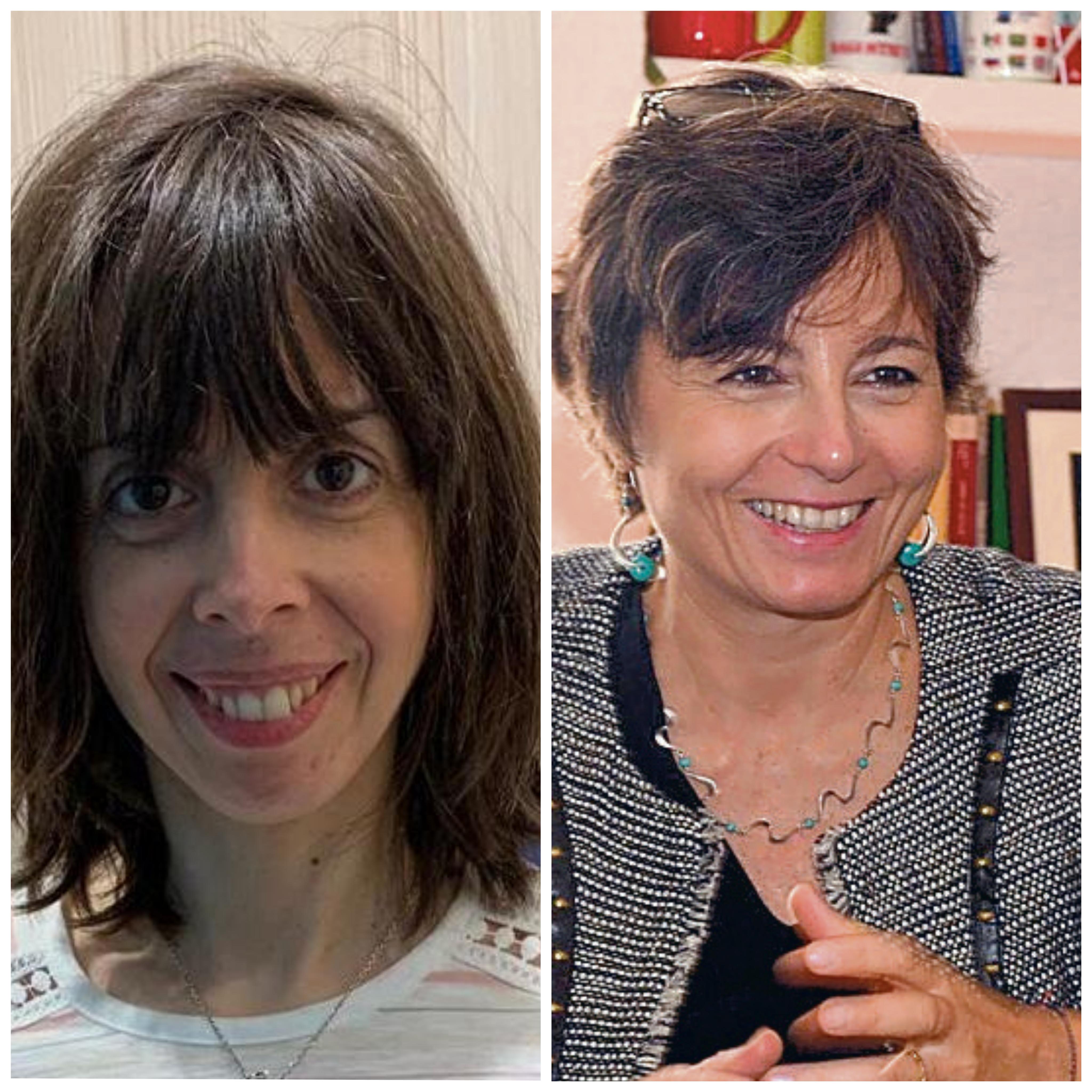 A sinistra Francesca Gorini, ricercatrice del Cnr; a destra la presidente dell'ente, Maria Grazia Carrozza