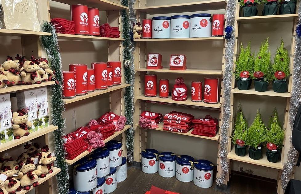 Aperto in via Crispi in vista del Natale lo Store del Grade 