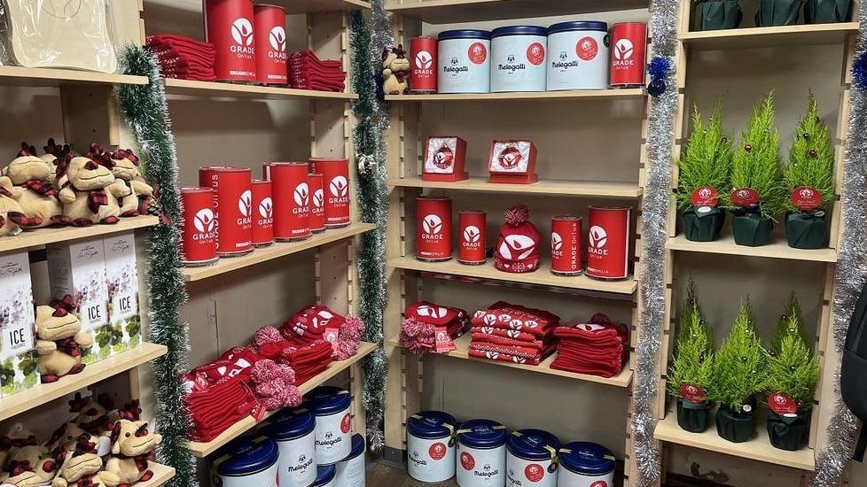 Aperto in via Crispi in vista del Natale lo Store del Grade