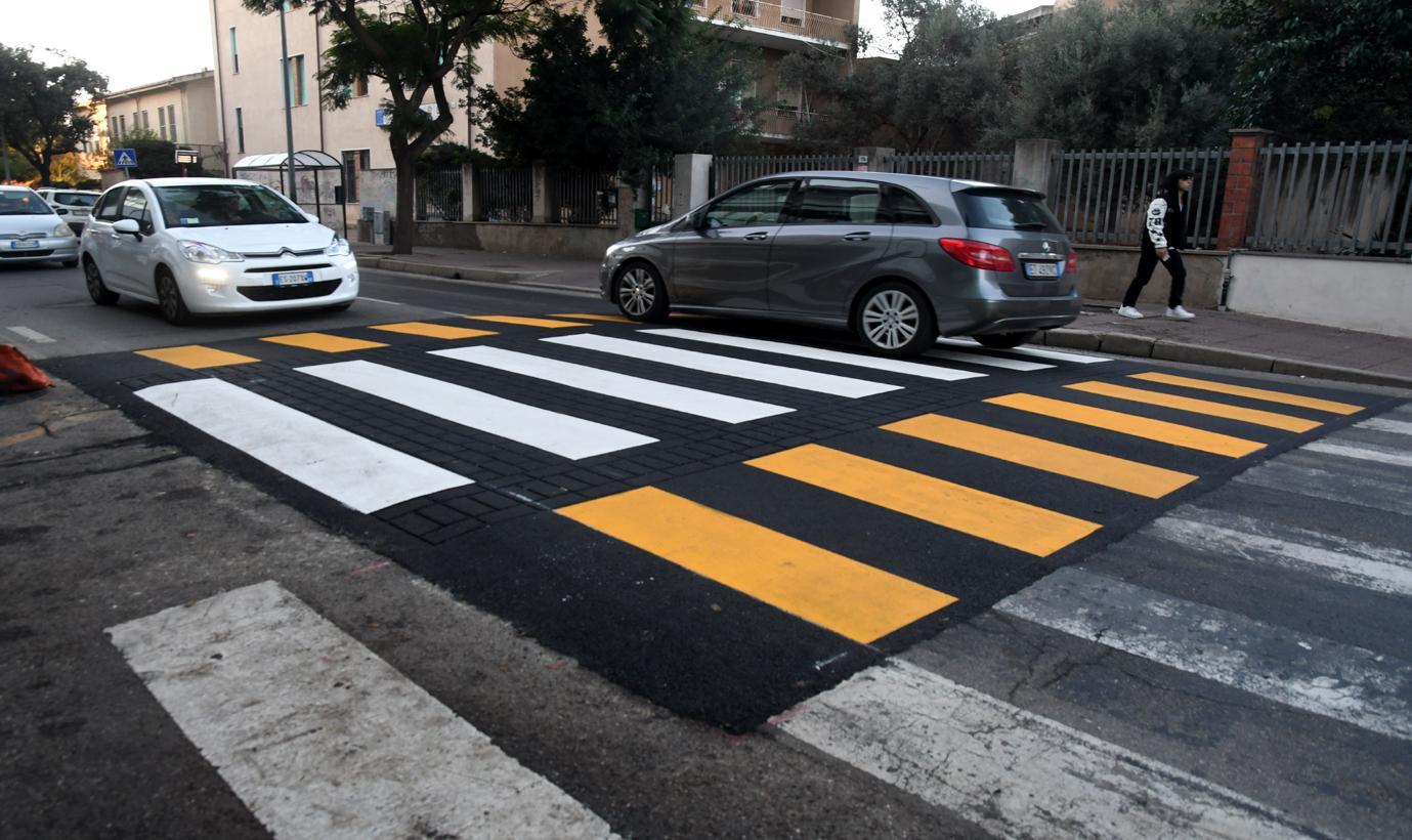 Pedoni più sicuri in via Cagliari