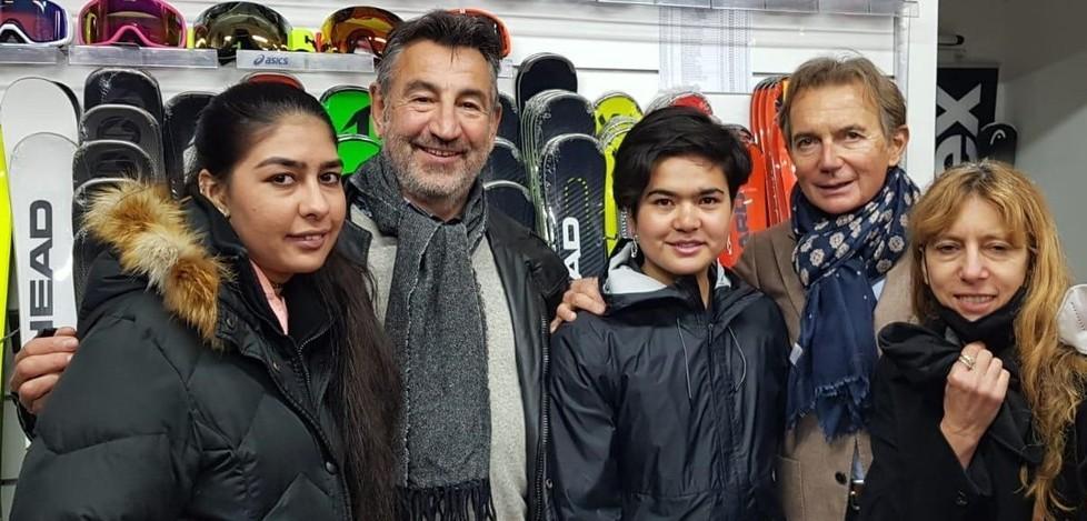 Il Club Sport Tech pronto per la stagione Le sciatrici afghane come ospiti d’onore 