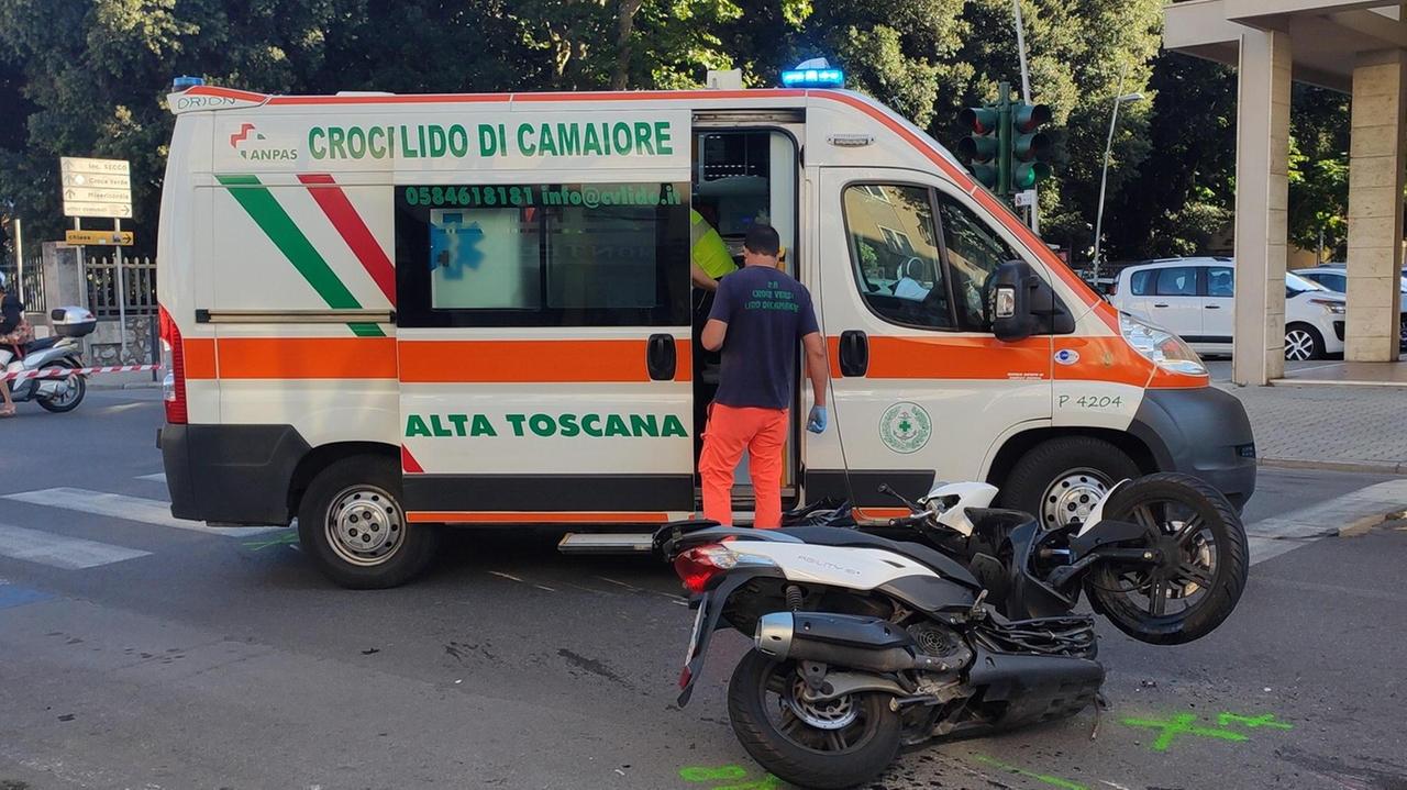 Scontro auto-scooter a Lido di Camaiore: grave ragazzino di sedici anni