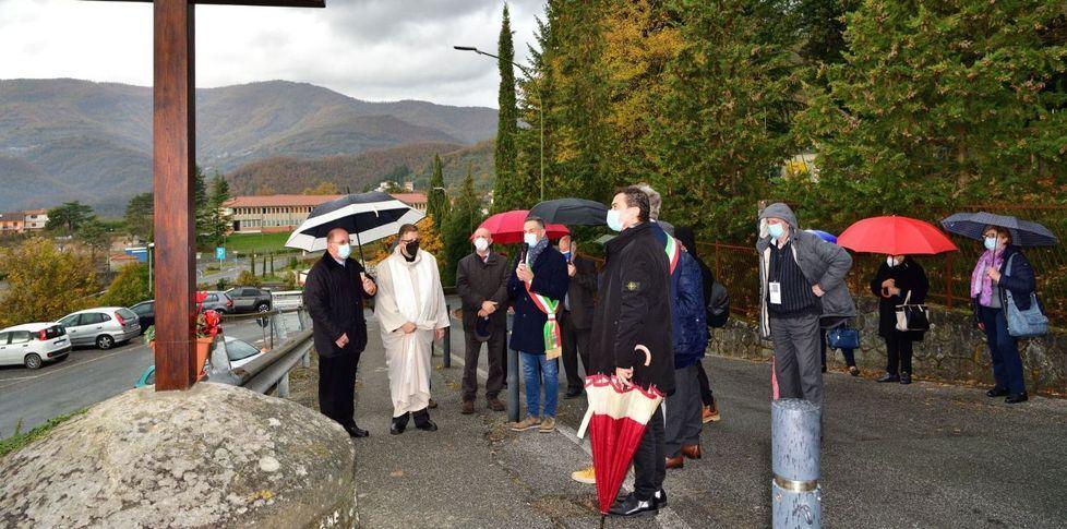 Inaugurata la nuova croce dedicata al Beato Angelo Paoli