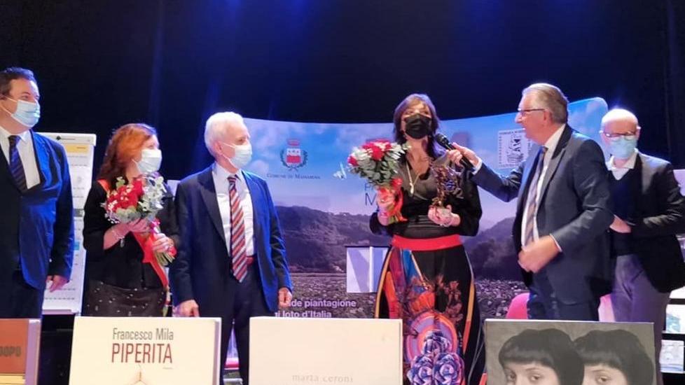 Premio letterario, per Nicoletta Verna è un trionfo assoluto