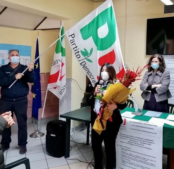 Lorella Picchi è la prima donna alla guida del Pd di Ponsacco