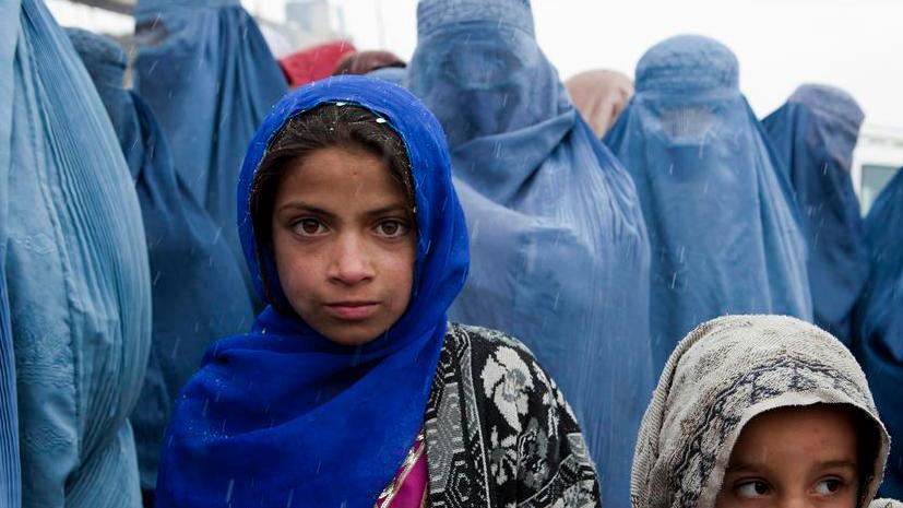 Un nastro blu per le afghane