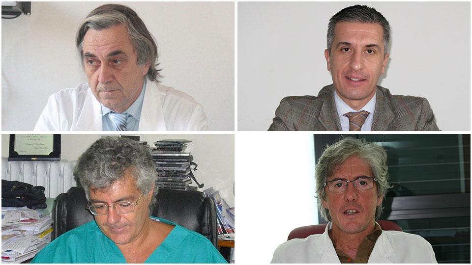 L’ex primario di Chirugia Maurizio Viti, in pensione dal 31 dicembre ’19, il primario di Chirurgia dell’ospedale di Pontedera, Aurelio Costa, il primario di Chirurgia dell’Humanitas Bergamo, Orlando Goletti e il primario di Chirurgia di Lucca (e a tempo di Livorno) Andrea Carobbi
