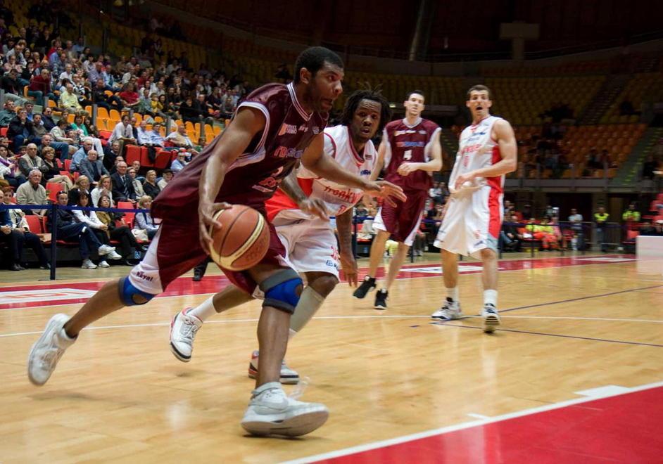 Una partita del Basket Livorno