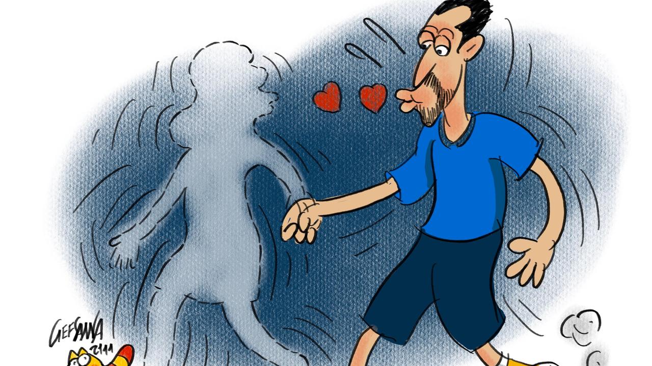 La vignetta di Gef: 700mila euro alla fidanzata inesistente, pallavolista truffato