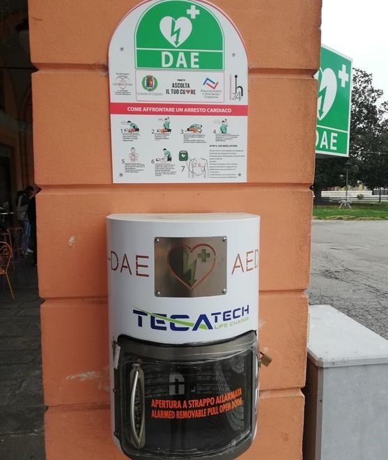Defibrillatore sparito Rimosso per sicurezza