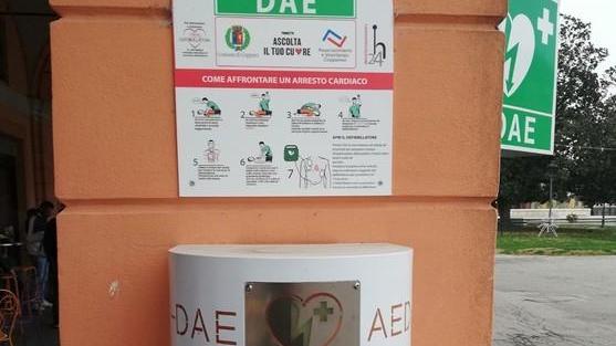 Defibrillatore sparito Rimosso per sicurezza