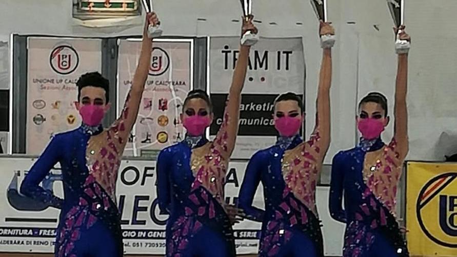 Estensi in vetta al podio con il quartetto Illusion alla rassegna regionale