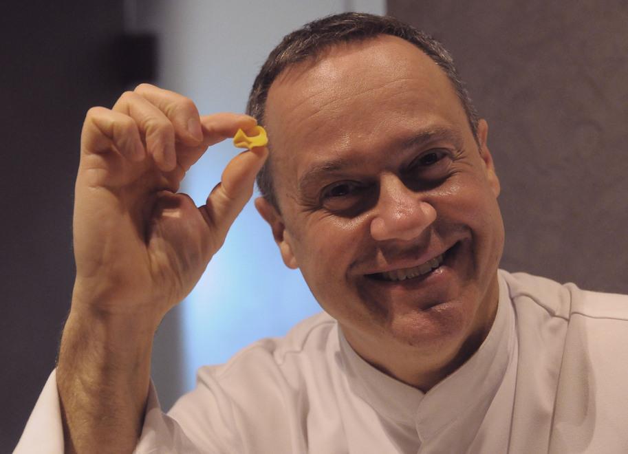 Modena, Guida Michelin: Luca Marchini, la stella solitaria: «Il mio tortellino bugiardo» 