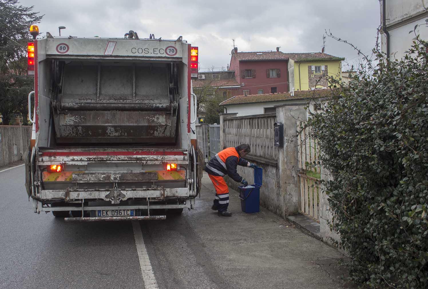 La raccolta rifiuti di Geofor