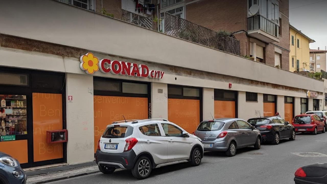Il Conad di via Fagiuoli