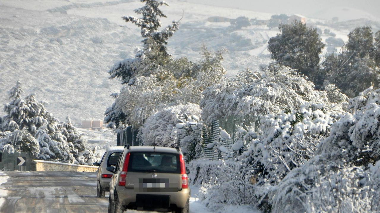 Meteo Sardegna: arriva l'inverno con maltempo e neve nel week end