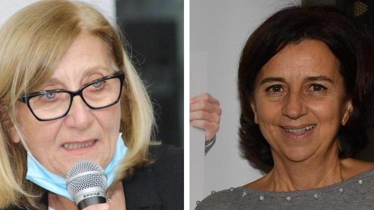 Da sinistra Gloria faragli (Confesercenti) e Gabriella Orlando (Ascom Confcommercio)
