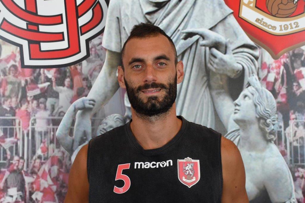 Andrea Ciolli, 32 anni, capitano del Grosseto