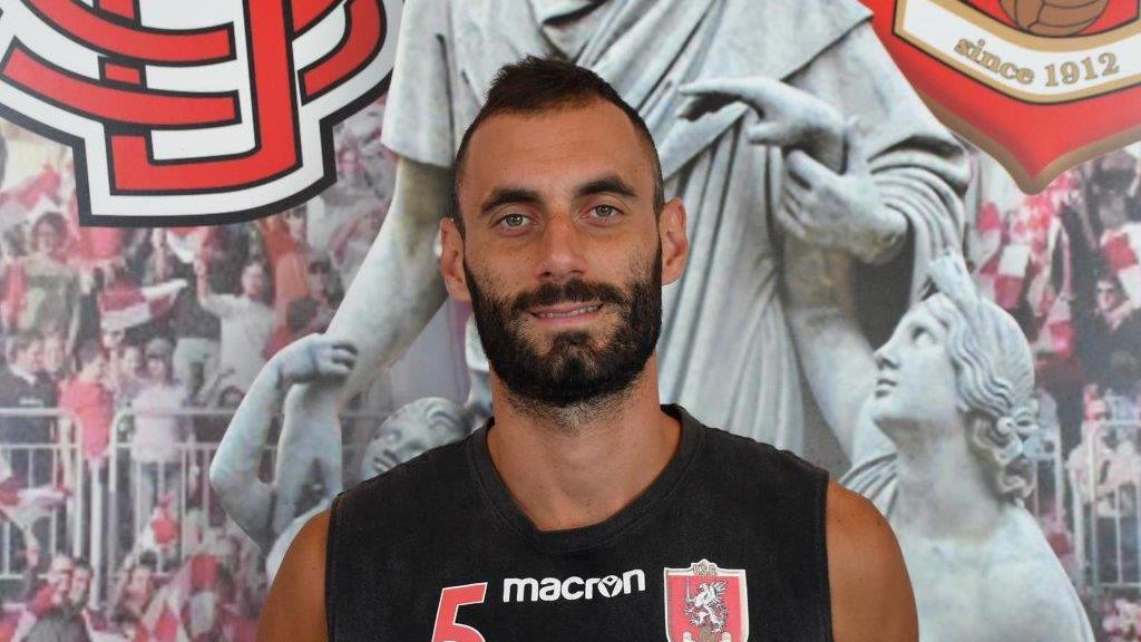 Andrea Ciolli, 32 anni, capitano del Grosseto