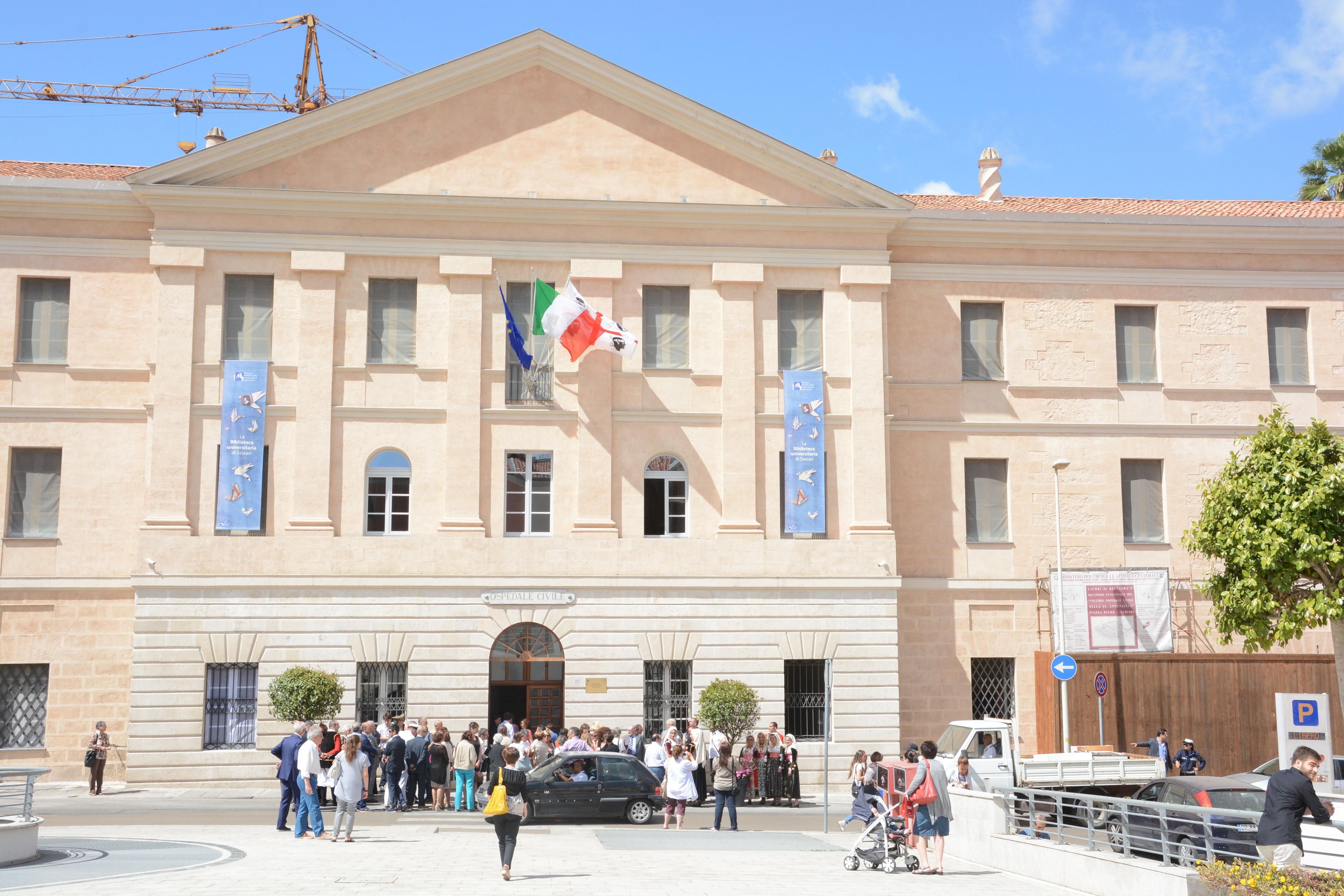 La sede dell'Ats in piazza Fiume a Sassari