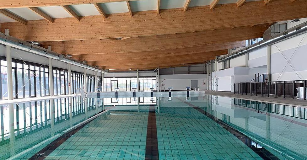 Festa per la nuova piscina Inaugurazione il 5 dicembre