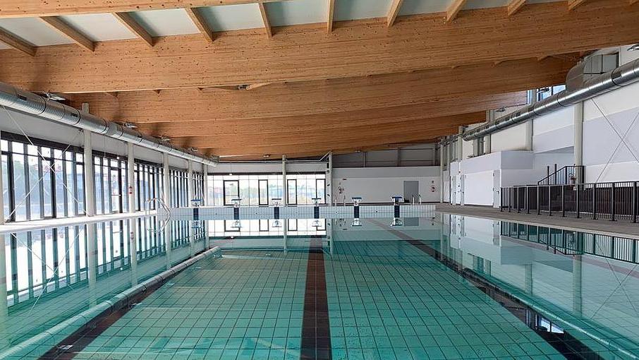 Festa per la nuova piscina Inaugurazione il 5 dicembre