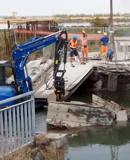 Ponte crollato, c’è il progetto Il cantiere durerà cinque mesi 