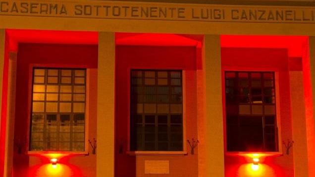 La caserma Canzanelli, sede del comando provinciale dei carabinieri di Grosseto in piazza Lamarmora