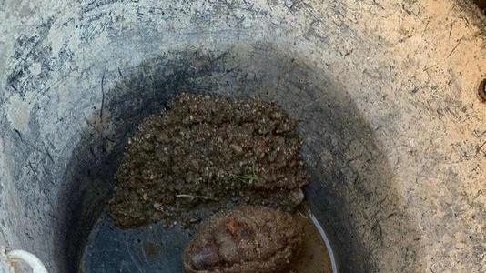 Trovata una bomba a mano nell’area di un cantiere edile