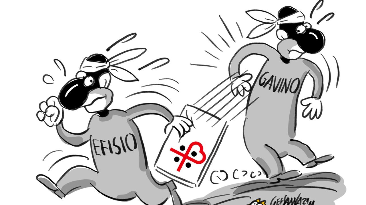 La vignetta di Gef, sanità: Sassari "scippata" da Cagliari