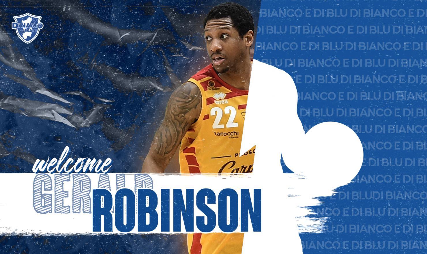 Alla Dinamo arriva il play Gerald Robinson