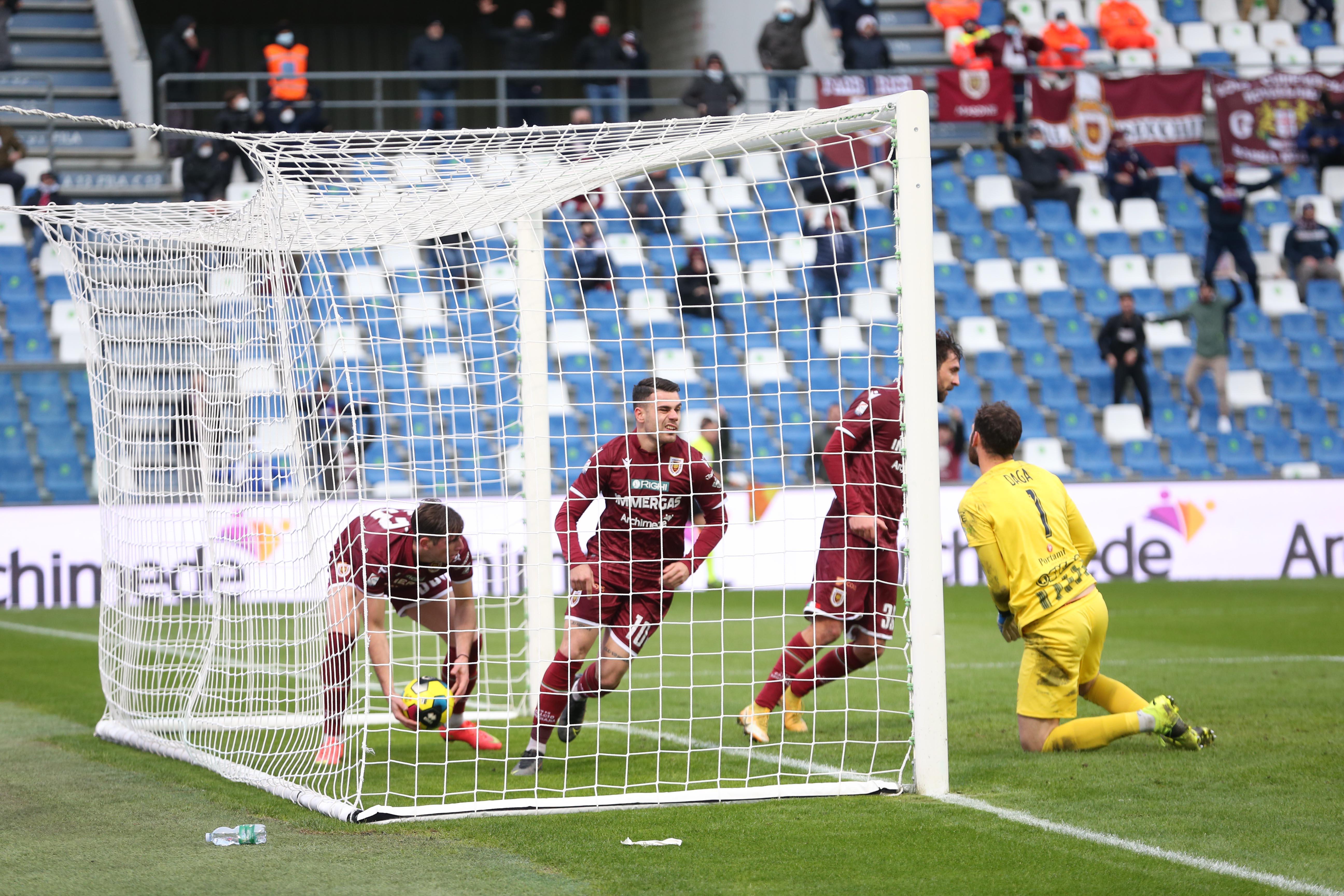La Reggiana pareggia con la Viterbese e viene raggiunta dal Modena