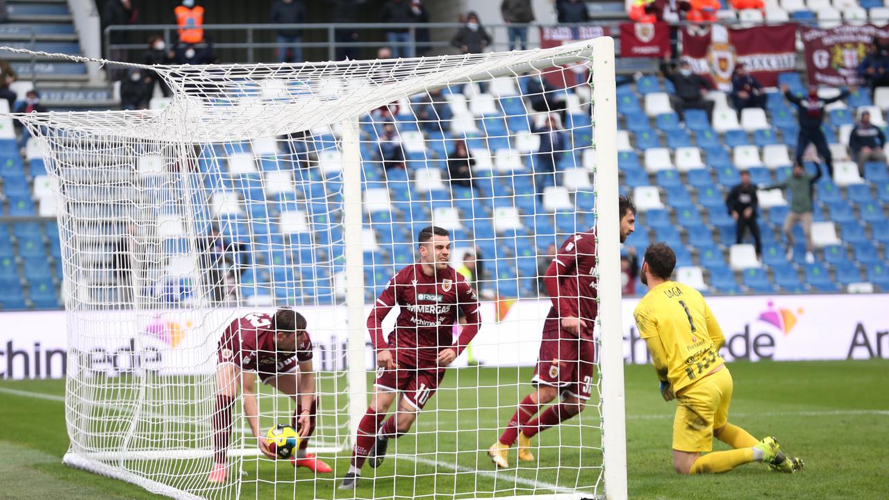 La Reggiana pareggia con la Viterbese e viene raggiunta dal Modena
