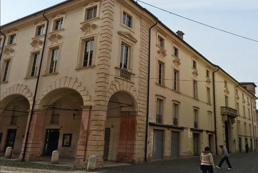 Rigenerazione urbana: Correggio candida palazzo Contarelli 
