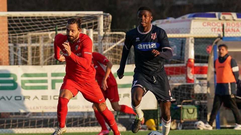 Il Lentigione vince il derby con la Correggese e si fa a un passo dalla vetta