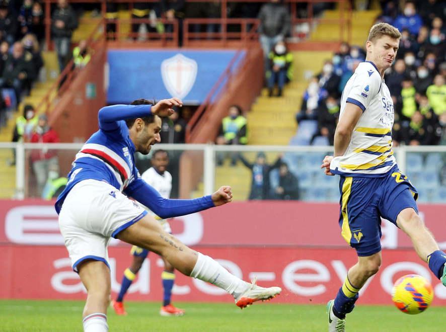 La Sampdoria ribalta il Verona grazie a una ripresa travolgente