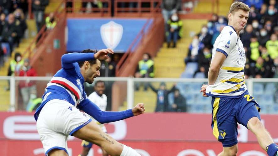La Sampdoria ribalta il Verona grazie a una ripresa travolgente