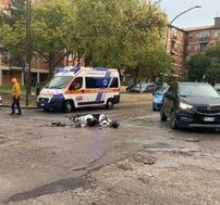 Scappa inseguito da un cane 16enne si schianta in scooter