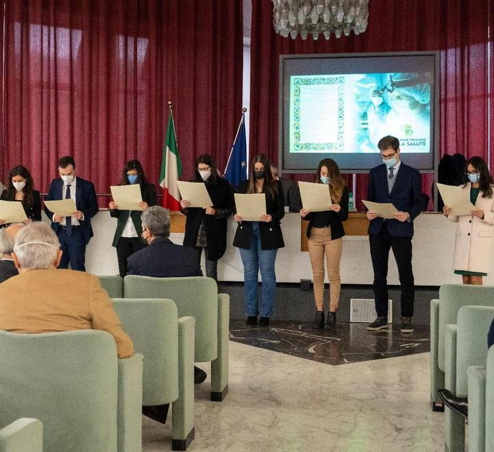 Giornata dedicata ai neo medici. Ecco chi ha prestato giuramento 