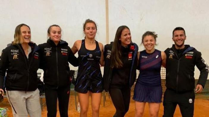 Le ragazze del Tc Italia fanno l’impresa: Prato surclassato 4-0