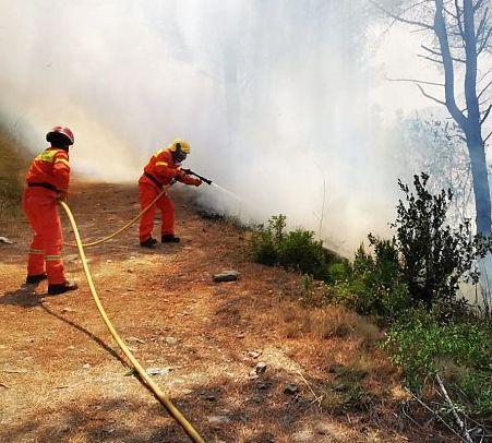 Incendi, per l’Elba anno da record 18 roghi, 63 ettari di terreno a fuoco