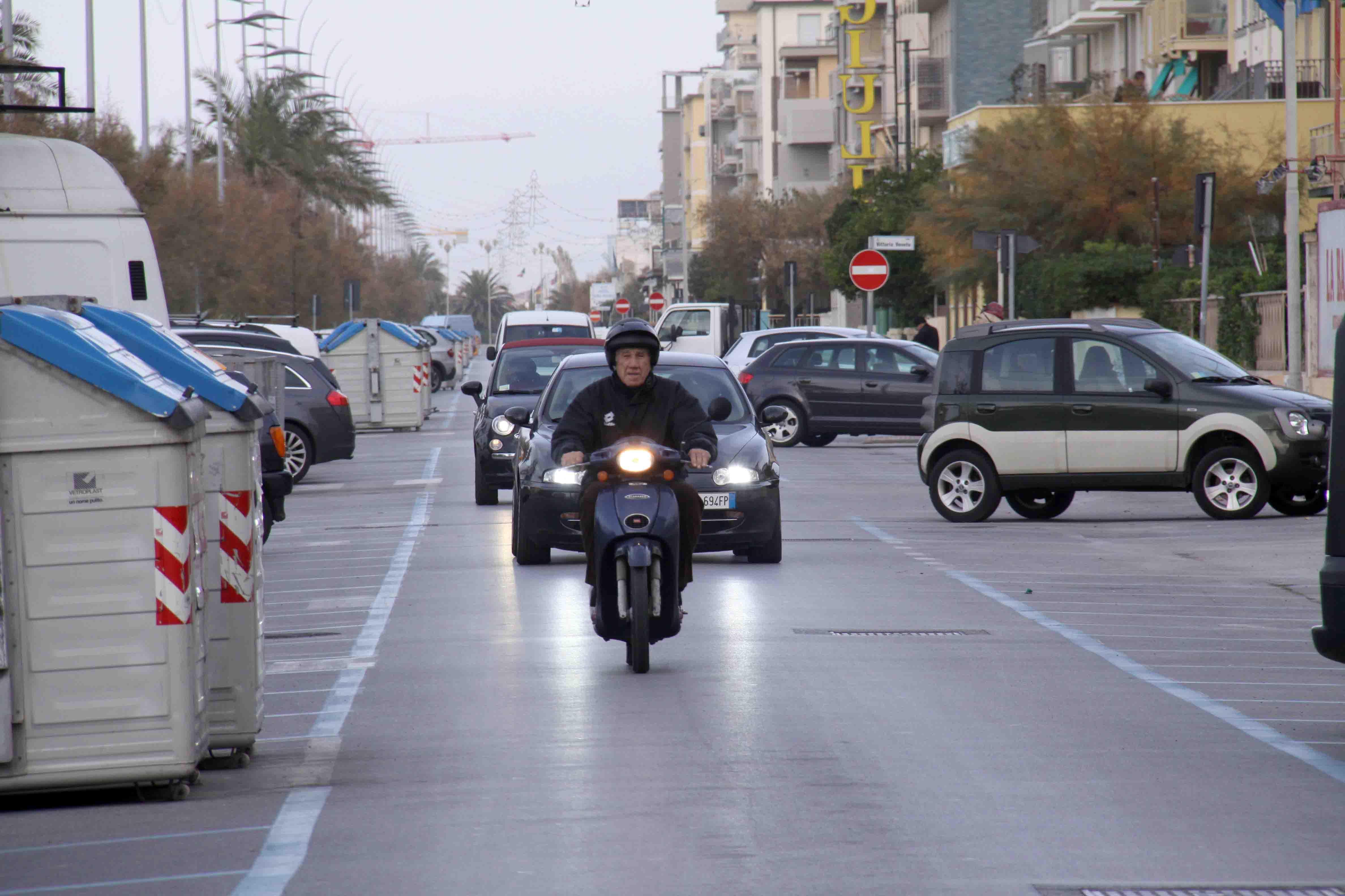 Viale Pistelli a Lido di Camaiore