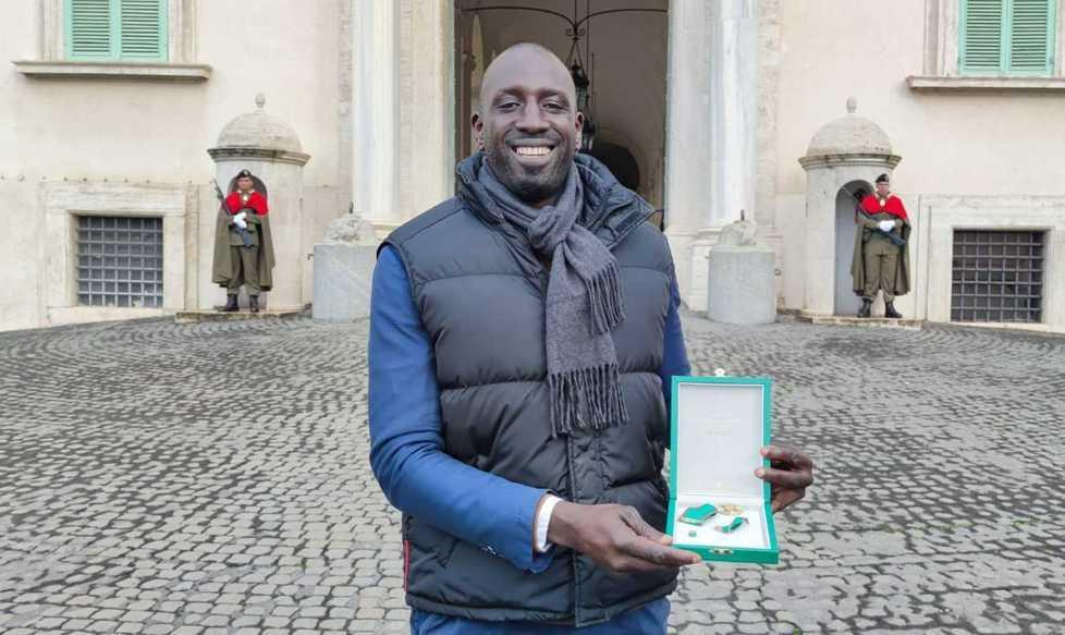 Mamadou Fall, 39 anni, originario del Senegal: da anni vive a Follonica