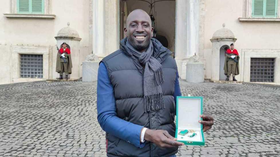 Mamadou Fall, 39 anni, originario del Senegal: da anni vive a Follonica