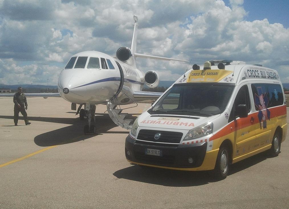 Per una bimba di 20 giorni volo salva-vita da Alghero a Genova