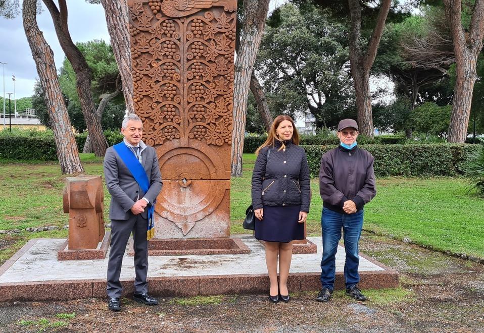L’ambasciatrice in città lancia un ponte con l’Armenia 