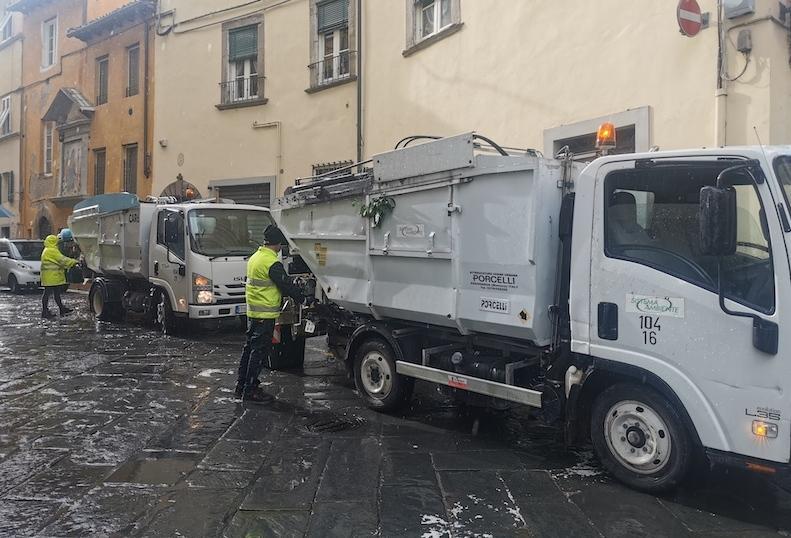 Gli orari di intervento di Sistema Ambiente dentro il centro storico