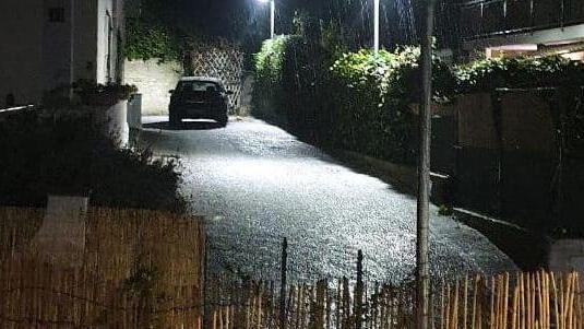 Le temperature vanno sotto zero Imbiancate la Vetta e le Colline del Tufo